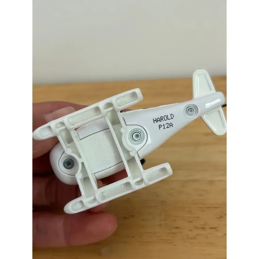 Thomas & Friends Harold Helicopter 2012 Diecast White Red Wings Train Toy